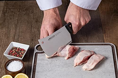 Arcos 282404 Serie Universal - Hackmesser - Klinge Nitrum Edelstahl 160 mm - HandGriff Polyoxymethyl