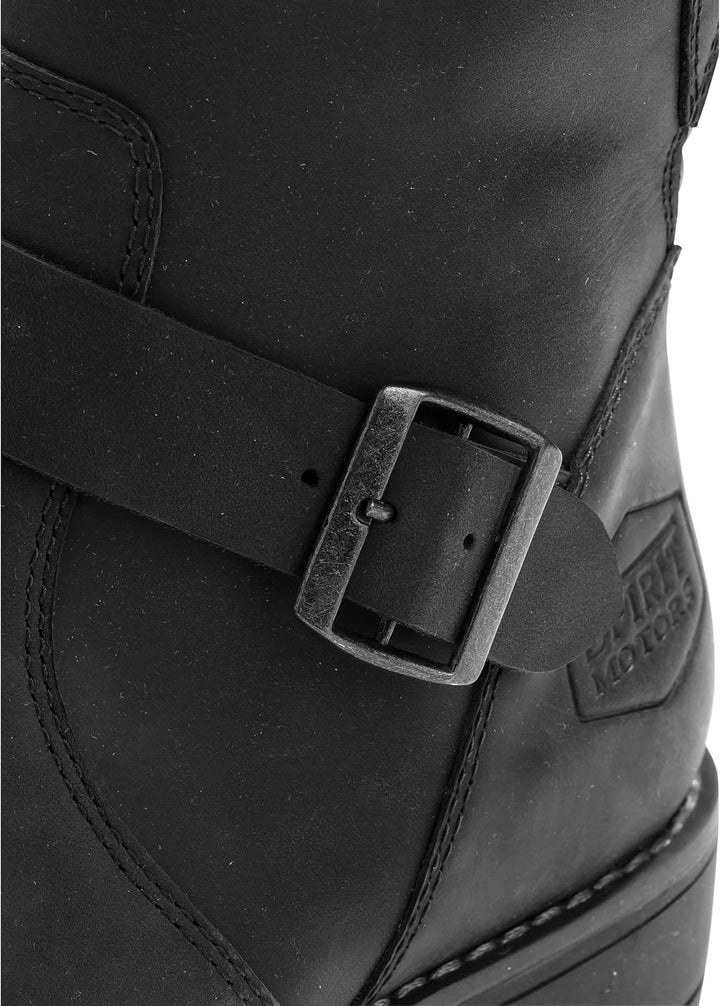 Spirit Motors Urban Lederstiefel 1.0 – Wasserdicht – Robustes Leder 41 EU Schwarz, 41 EU Schwarz
