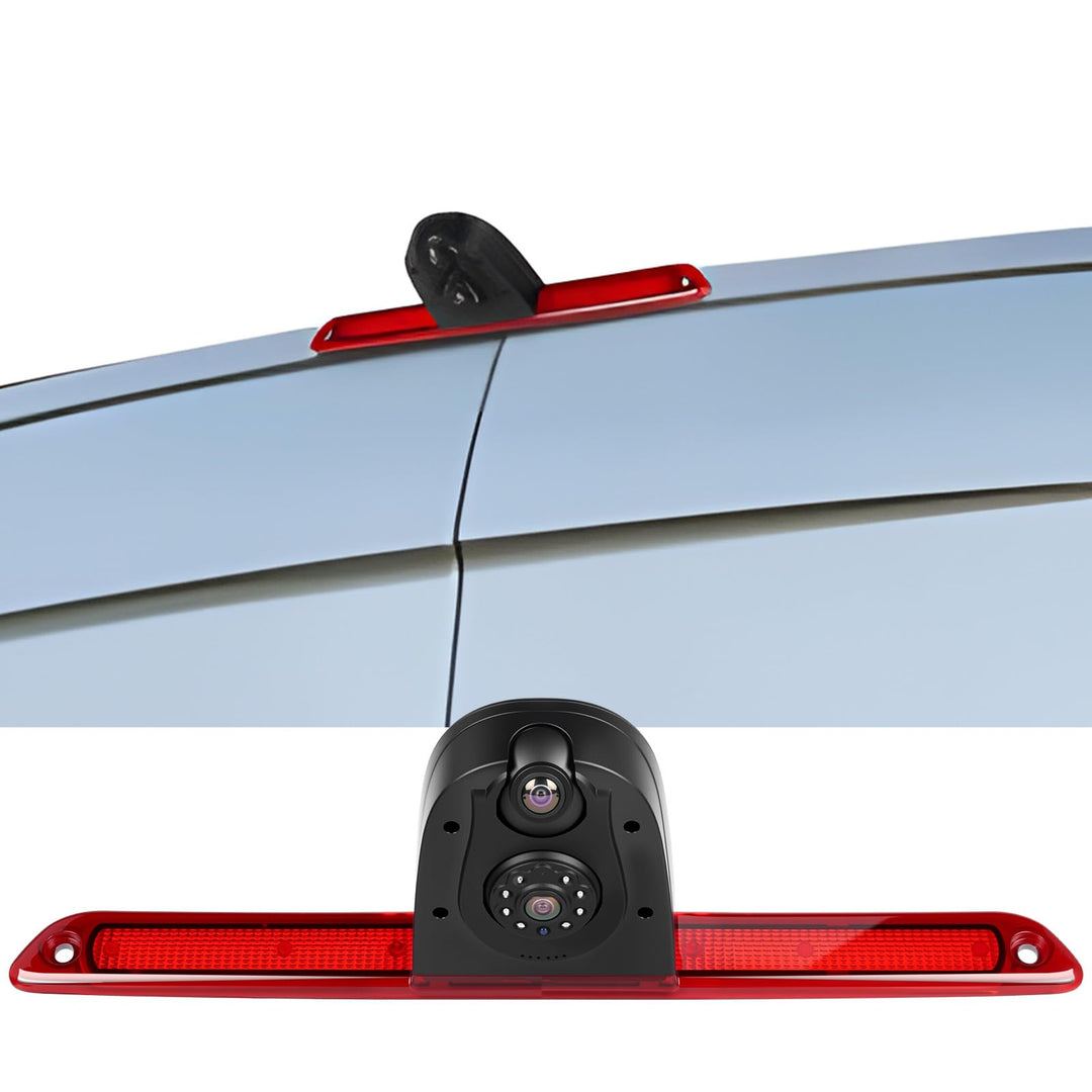 SIXWIN 720P Rückfahrkamera mit Bremsleuchte, Auto Rückfahrkamera für Benz Sprinter 2007-2019,140° We