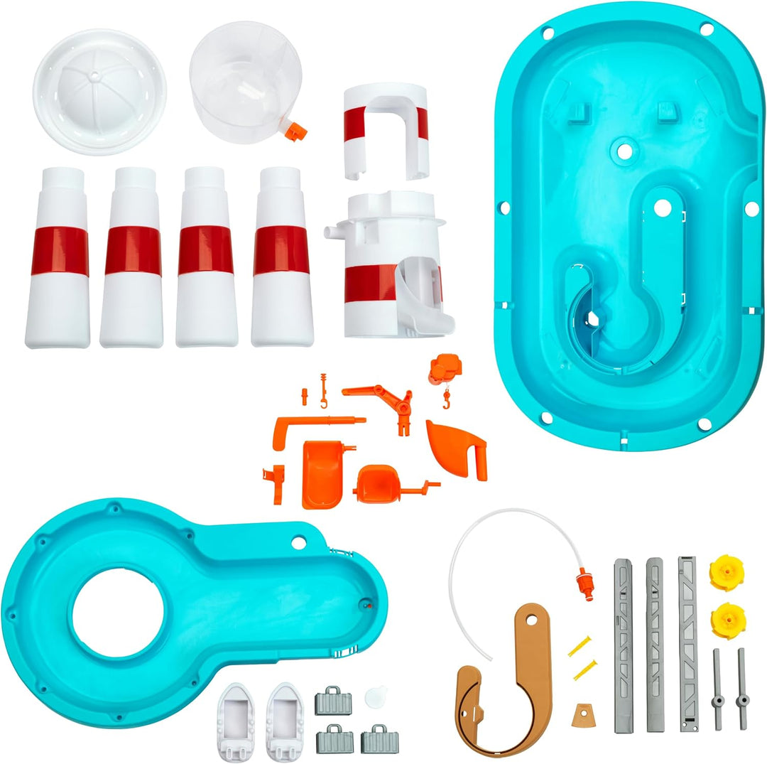 Theo Klein 7715 Aqua Action Lighthouse Wasserspieltisch XXL | Interaktiv & Motorik-Spielzeug | Spiel