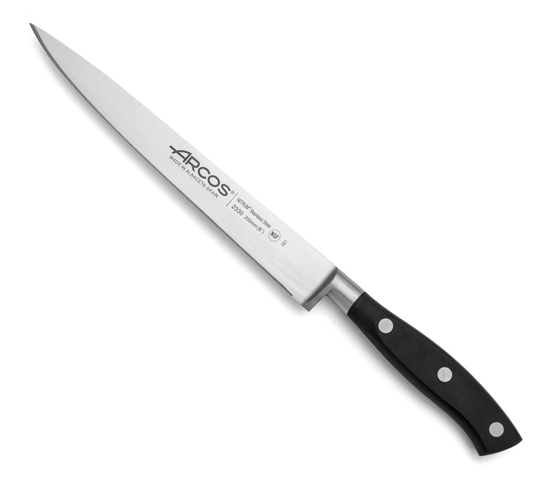 Arcos 233000 Serie Riviera - Filetmesser - Klinge aus Nitrum geschmiedetem Edelstahl 200 mm - HandGr