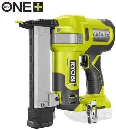 RYOBI 18 V ONE+ Akku-Tacker R18GS18-0 (100 Klammern Magazinkapazität, Klammerstärke/ länge 5,5-6,1 m