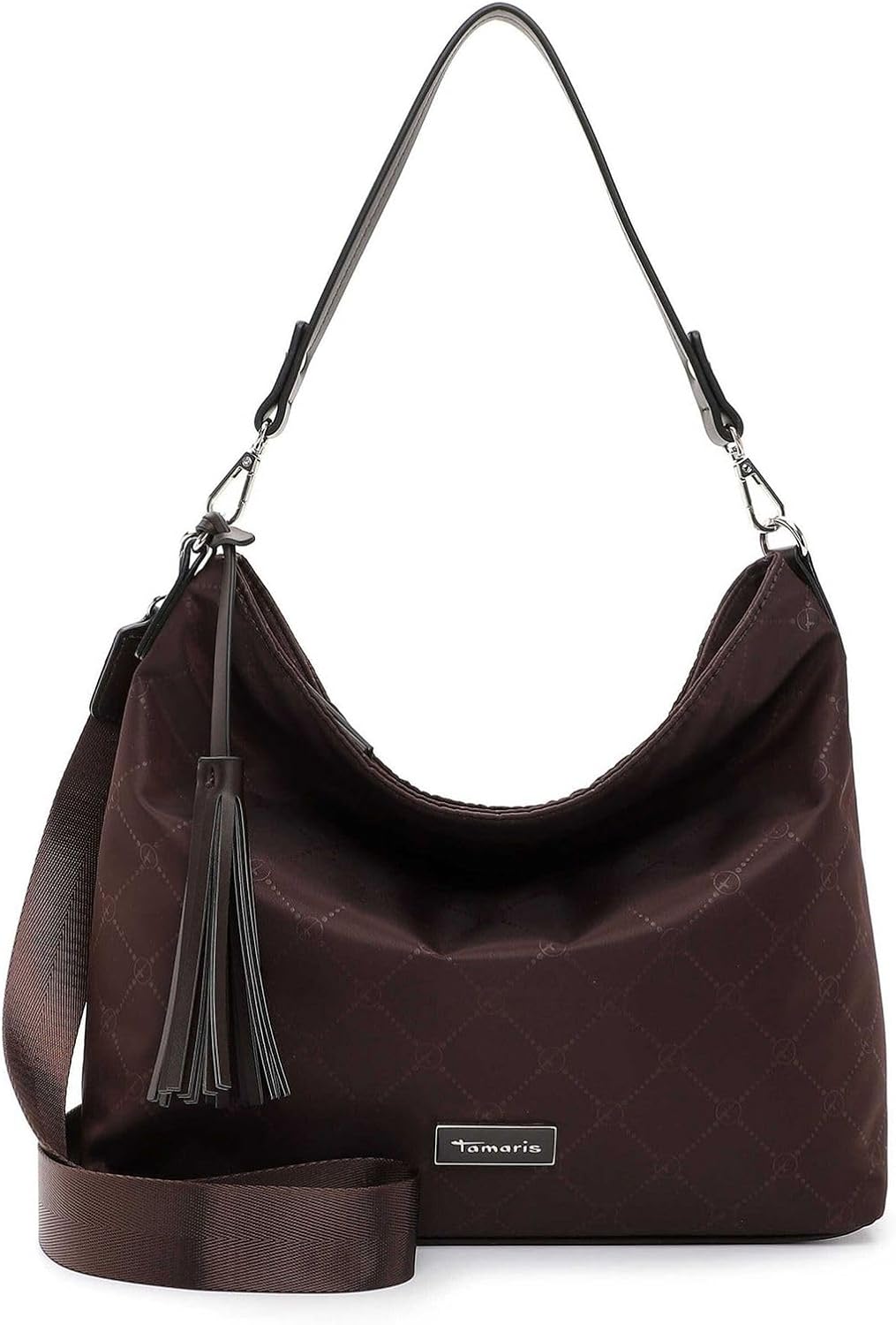 Tamaris Beutel TAS Lisa 32385 Damen Handtaschen Print Einheitsgrösse Brown, Einheitsgr&#xF6;&#xDF;e
