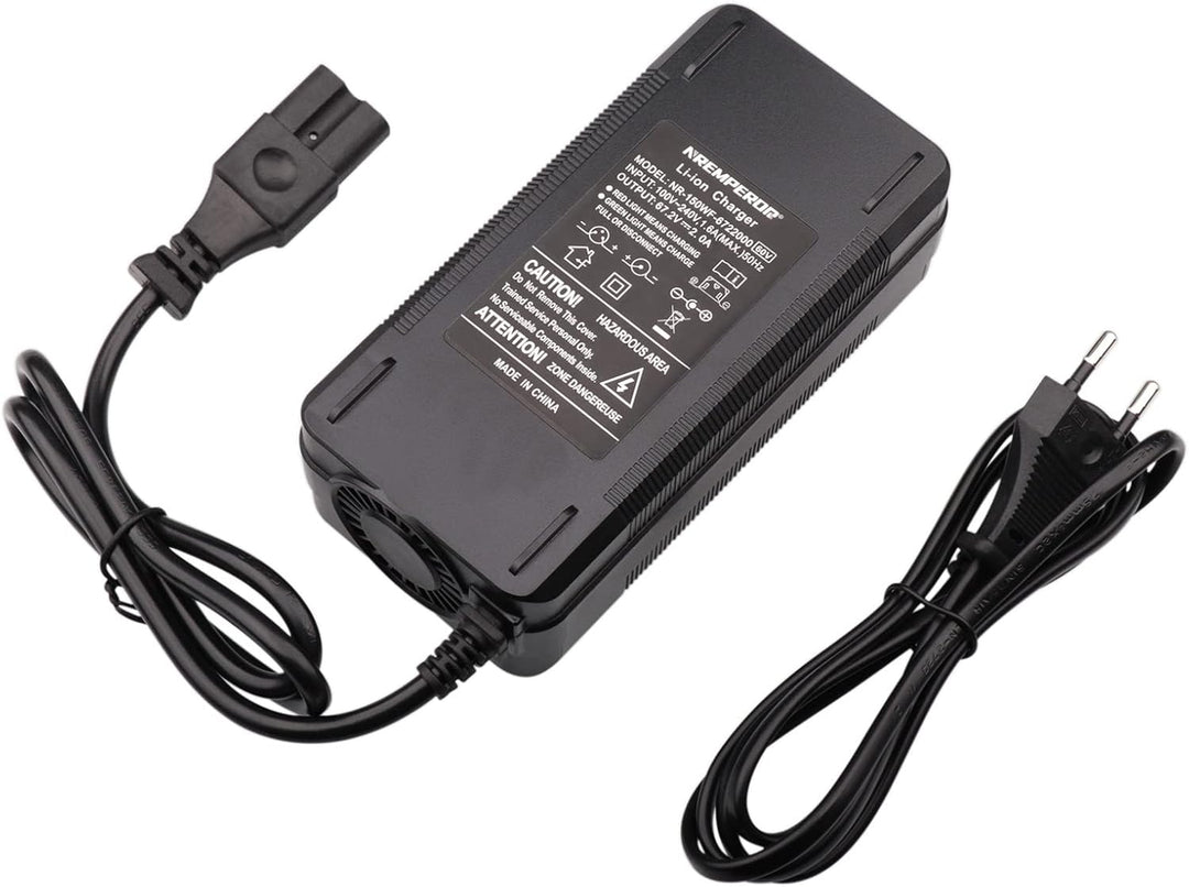 67,2 V Ladegerät 60 V Elektroroller Akku Fahrrad Ladegerät für elektrische Elektroroller Akku Batter