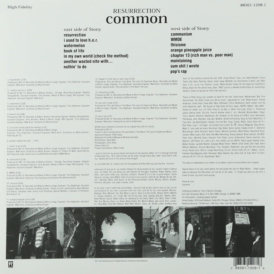 Resurrection  explicit_lyrics, Vinyl