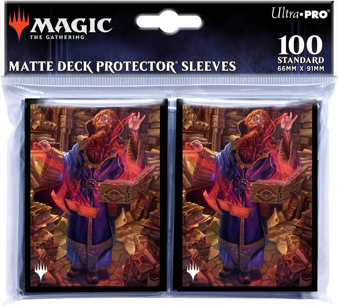 Ultra Pro - MTG Commander Masters 100ct Standard Size Card Sleeves - Commodore Guff Artwork, Matte F