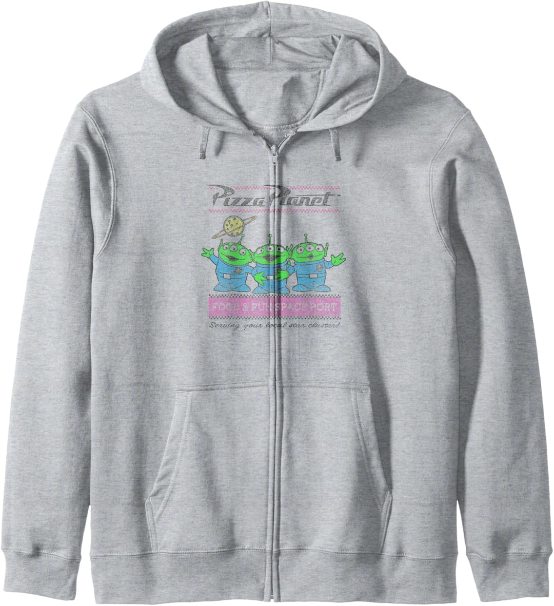 Disney Pixar Toy Story Pizza Planet Aliens Kapuzenjacke