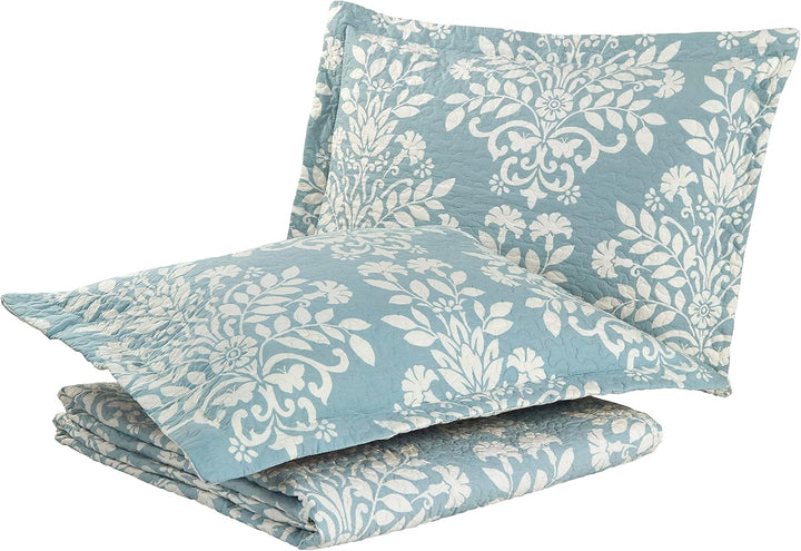 Laura Ashley Rowland Collection Bettwäsche-Set, 100% Baumwolle, wendbar, für alle Jahreszeiten, mit