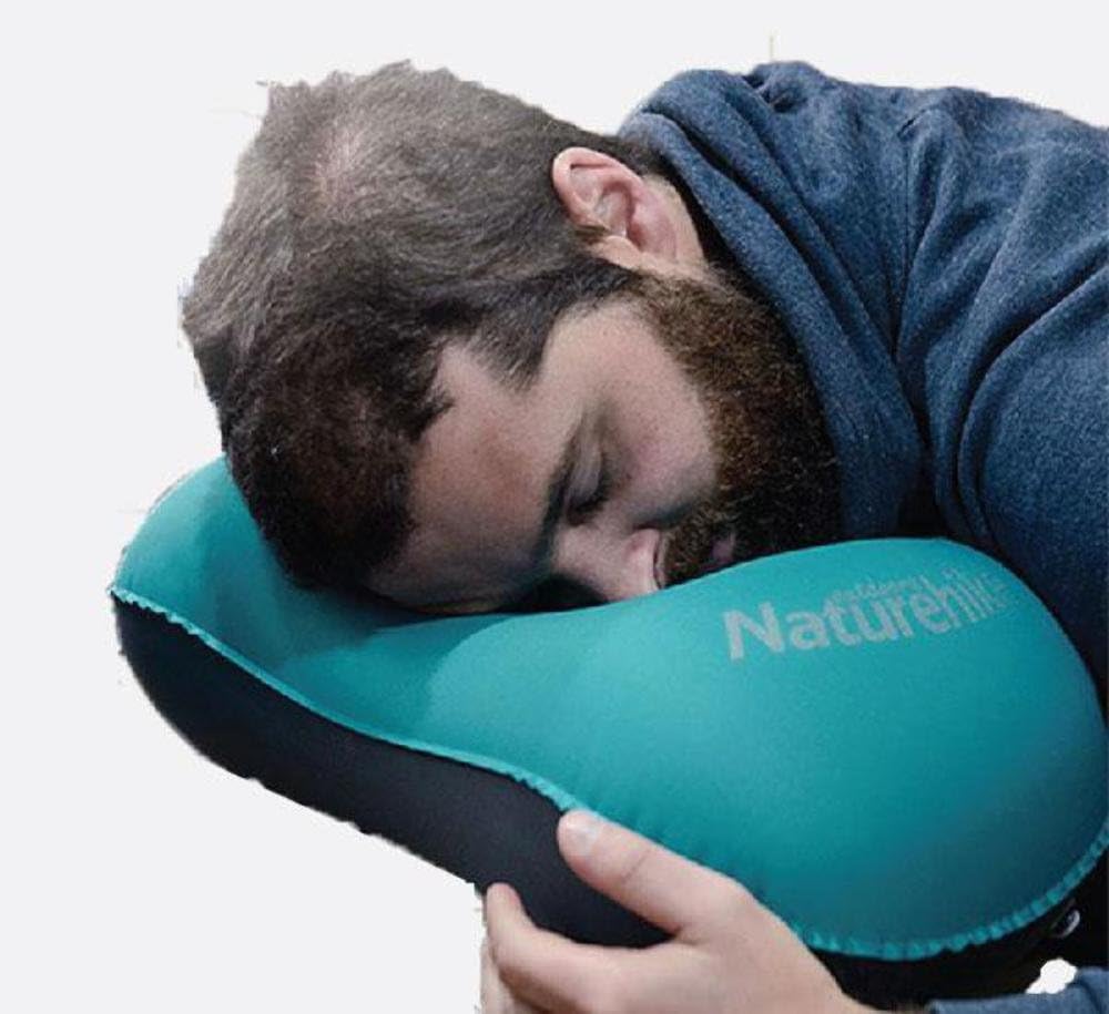 Naturehike Leichtes TPU Aeros aufblasbares Kissen mit Neuer Düse blau, Blau