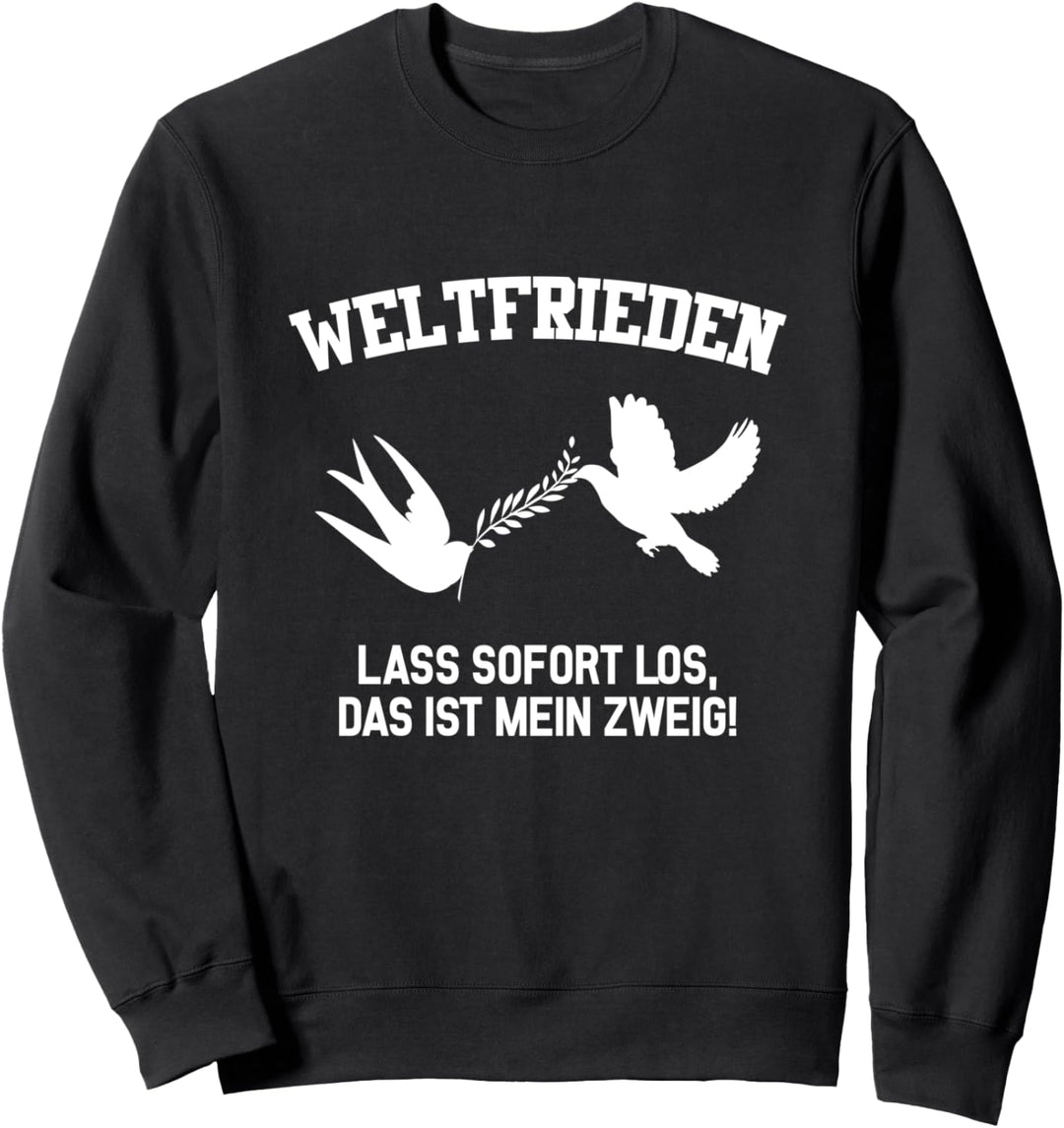 Friedenstaube Weltfrieden Geschenk Frieden Hoffnung Sweatshirt