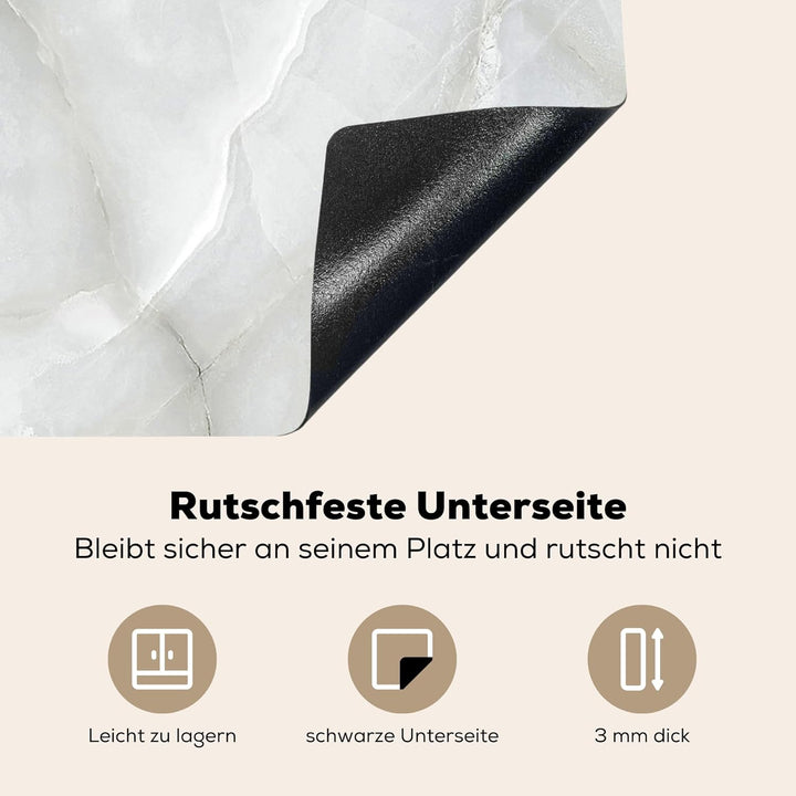 Herdabdeckplatte Einteilig Induktionsmatte Küche Abdeckung Ceranfeld Herd Abdeckplatte Deko Vinyl Ma