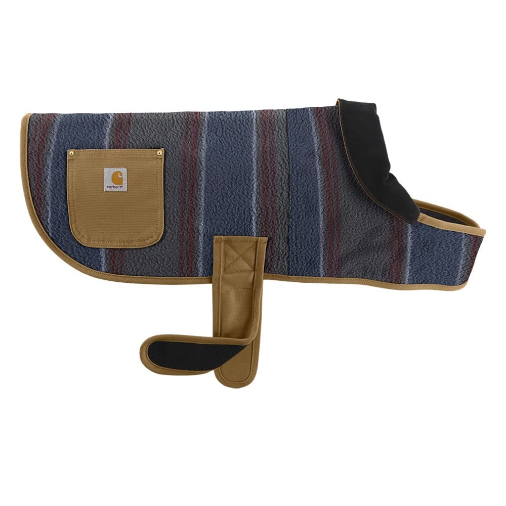 Carhartt Gear P0000468 Sherpa Isolierter Hundemantel – Grösse S – Schattendecke gestreift
