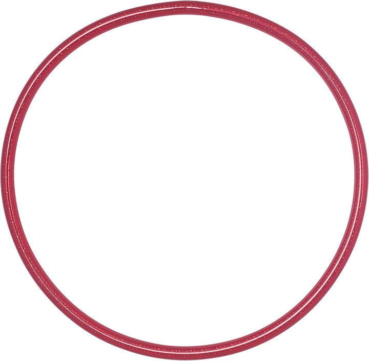 Hoopomania Kinder Hula Hoop Reifen, Hologramm Muster, Ø60/70/80cm Ø70cm Rot, Ø70cm Rot