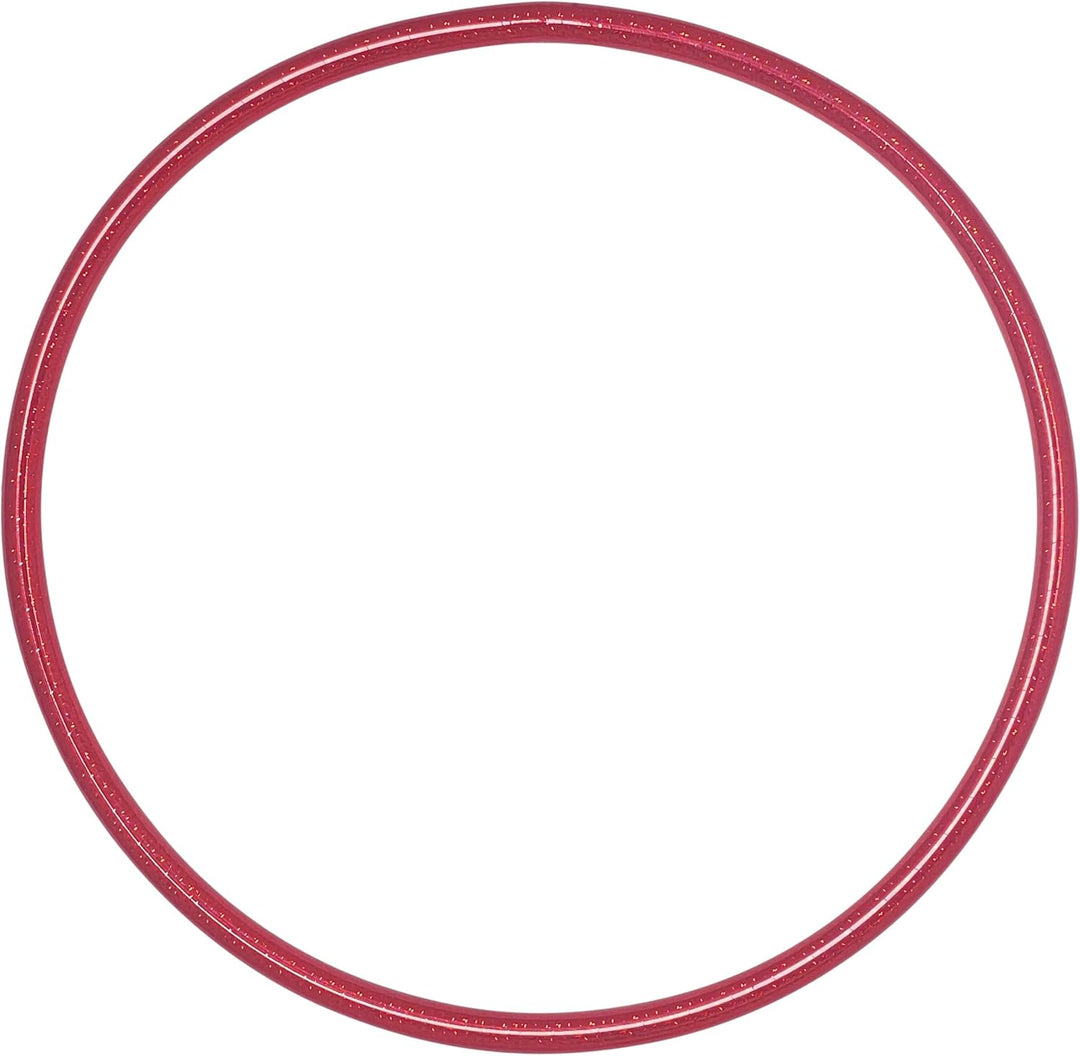 Hoopomania Kinder Hula Hoop Reifen, Hologramm Muster, Ø60/70/80cm Ø80cm Rot, Ø80cm Rot