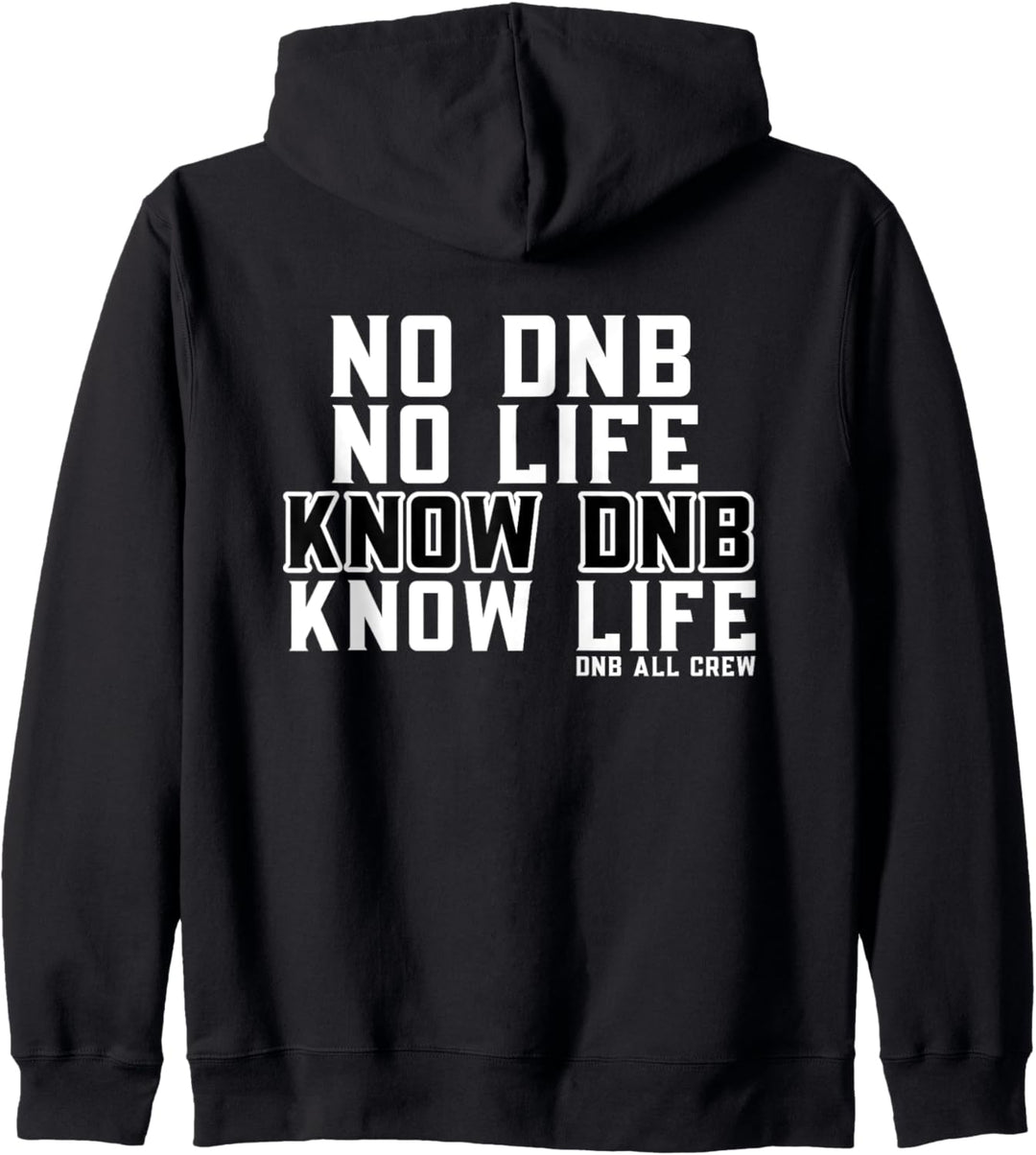 Drum And Bass Music Liquid Jungle Rave EDM DnB Festival Kapuzenjacke