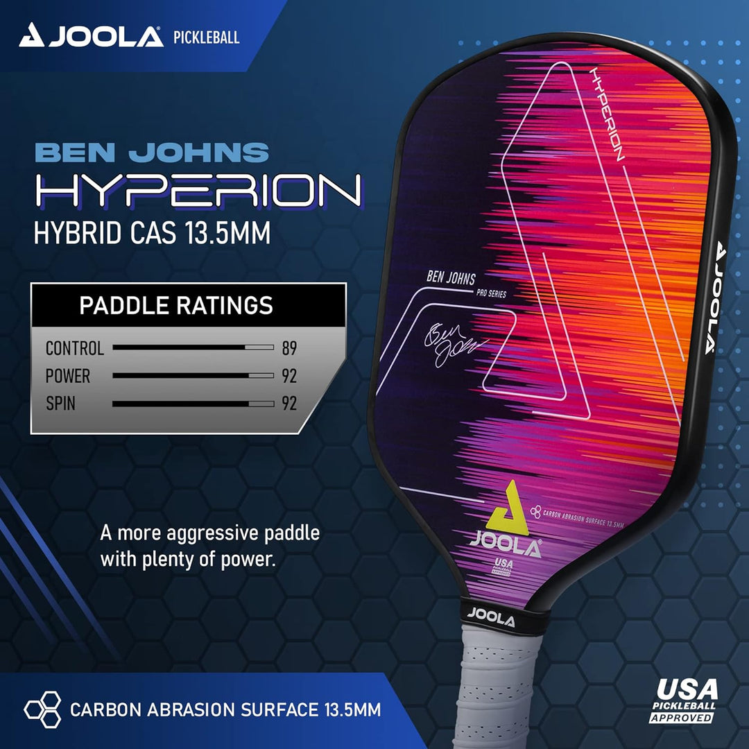 JOOLA Ben Johns Hyperion Pro Pickleball-Schläger – Tournament Edition Pickleballschläger – Weltmeist