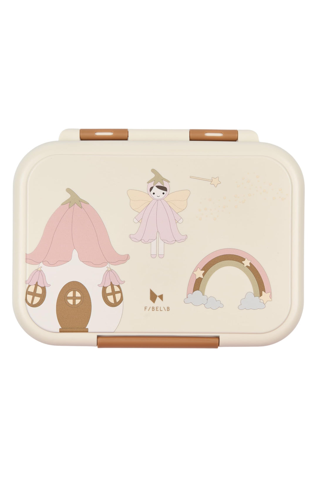Fabelab Brotdose Kinder Mit Fächern Fairyland | Lunchbox Aus Edelstahl 1000 Ml Auslaufsicher | Brotd