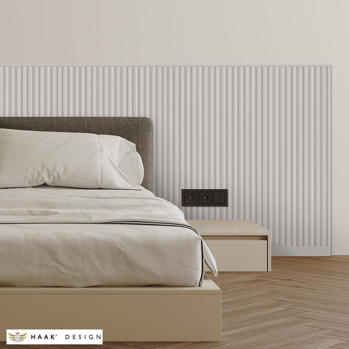 Abschlussleiste Desiwa 14er-Set in Sandbeige 10,7x130 cm Pastellfarbe Pastell Paneele 14er Set Absch