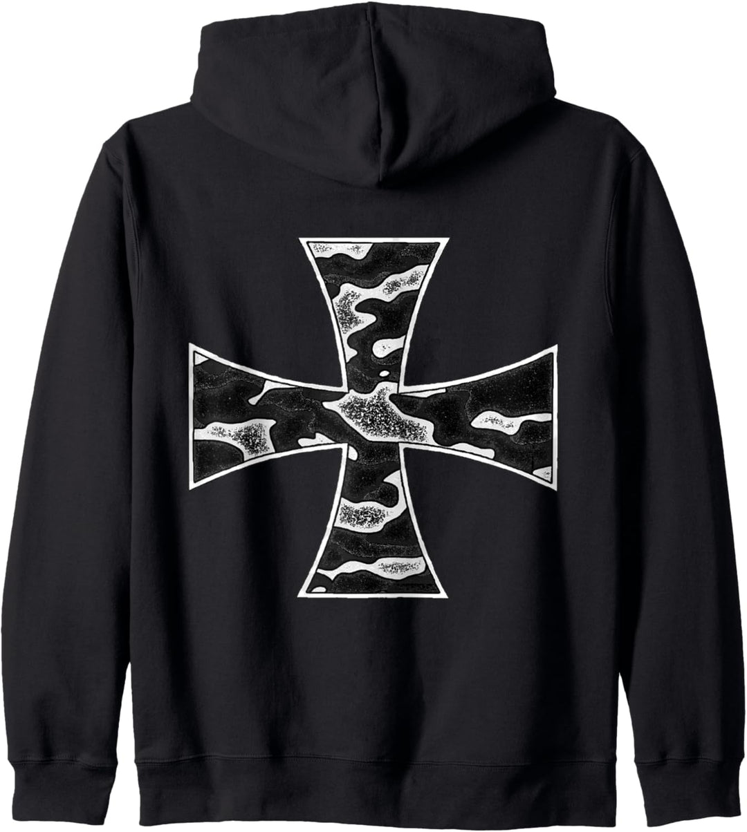 Ein Eisernes Kreuz Kapuzenjacke