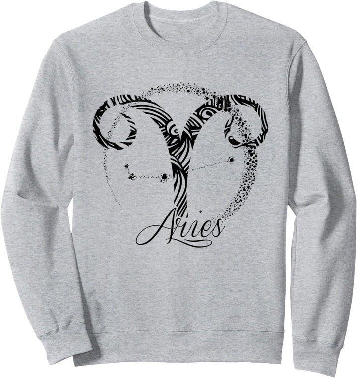 Widder Sternzeichen März April Geburtstag Sweatshirt