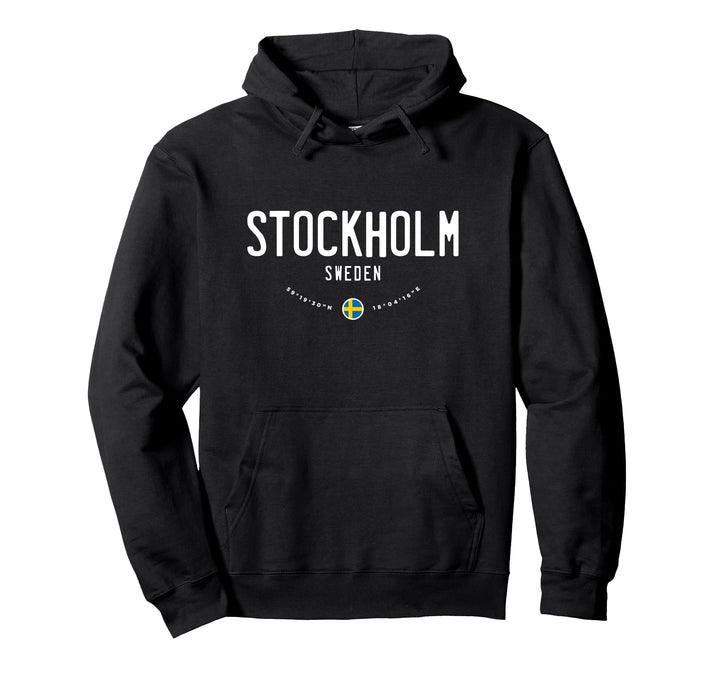 Stockholm Sweden Pullover Hoodie