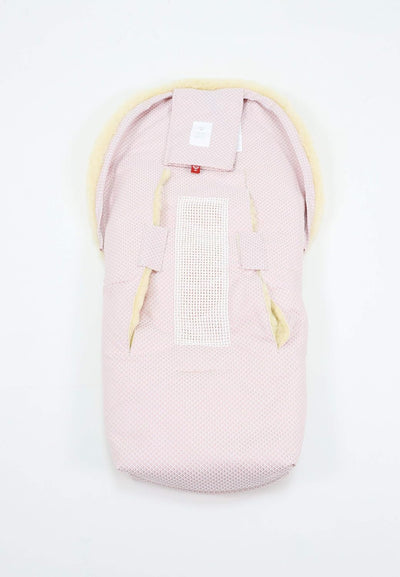 Kaiser Emma Babyschalen Lammfell Fusssack, rosa, rosa