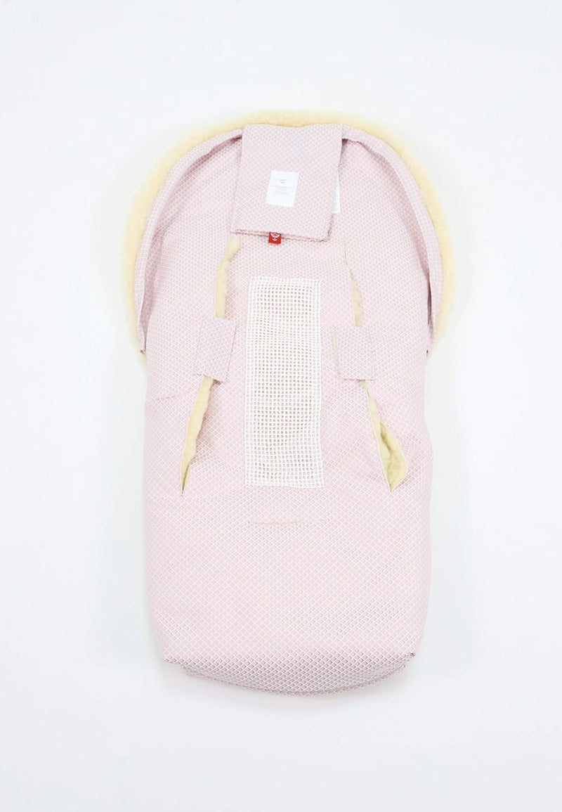 Kaiser Emma Babyschalen Lammfell Fusssack, rosa, rosa