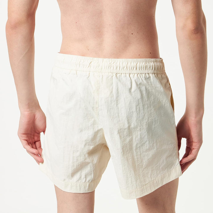 Champion Herren Eco Future Pacific Sand Recycled Nylon Bermuda Badehose XS Avorio, XS Avorio