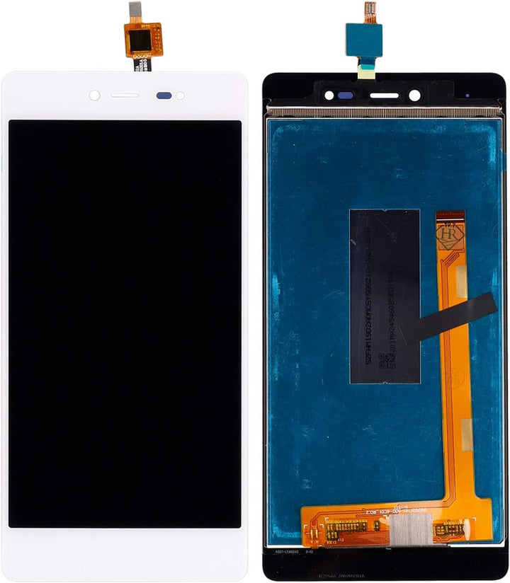 swark LCD Display Compatible with Wiko Fever Weisse (ohne Rahmen) Touchscreen Bildschirm Digitizer A