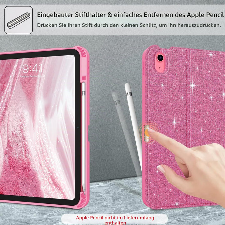 FINTIE Hülle mit Tastatur für iPad (A16) 11/10 Generation (2025/2022, 11/10.9 Zoll), Schutzhülle mit