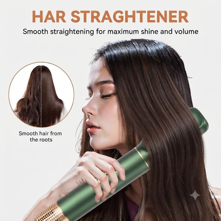 Airstyler 5 in 1 Hair Styler 1000W Warmluftbürste Set mit Auto Lockenstäbe,1000W Haartrockner Air br