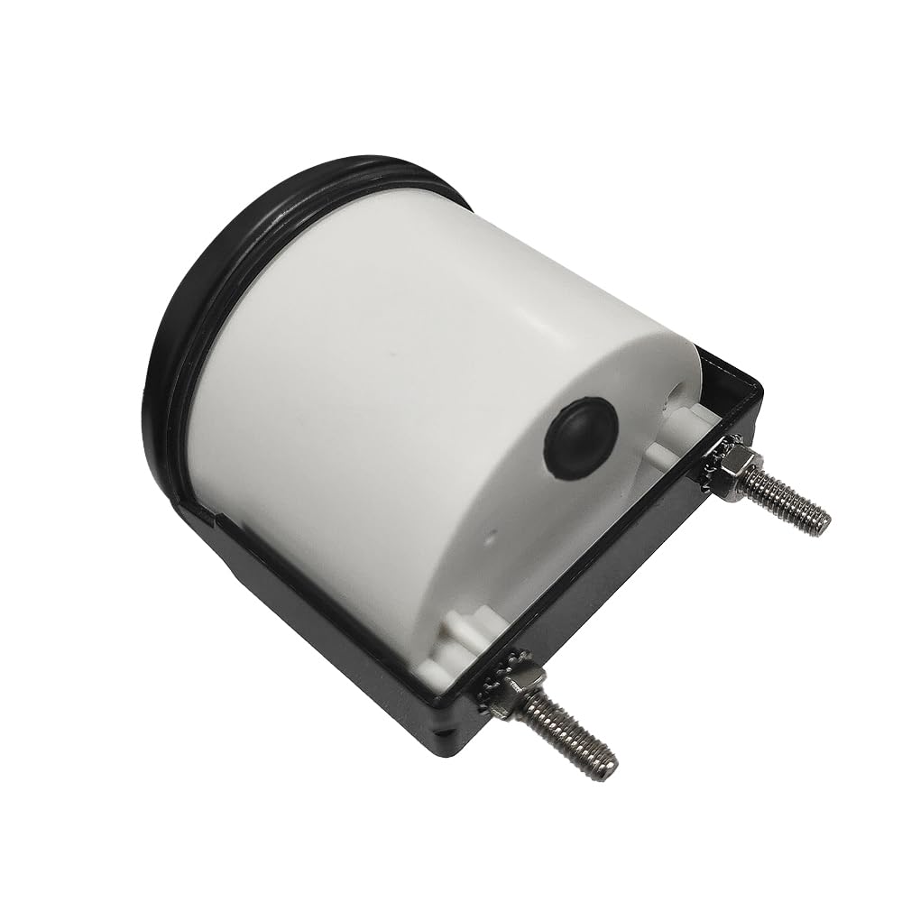 ELING 52 mm Drehzahlmesser 4000 U/min Messgerät mit roter Hintergrundbeleuchtung und Betriebsstunden