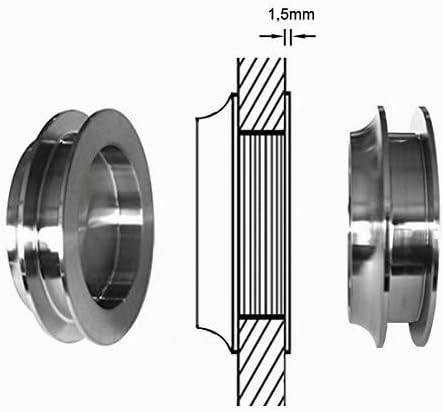 BS-900D-ASE: Schiebetürsystem ESG 900x2050x8mm Dekor S, vollsatiniert; Schienensystem ALU SlimLine S