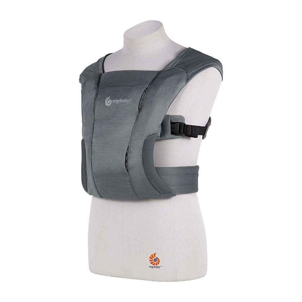 Ergobaby Embrace Soft Air Mesh Babytrage für Neugeborene ab Geburt, 2-Positionen Bauchtrage Baby Tra