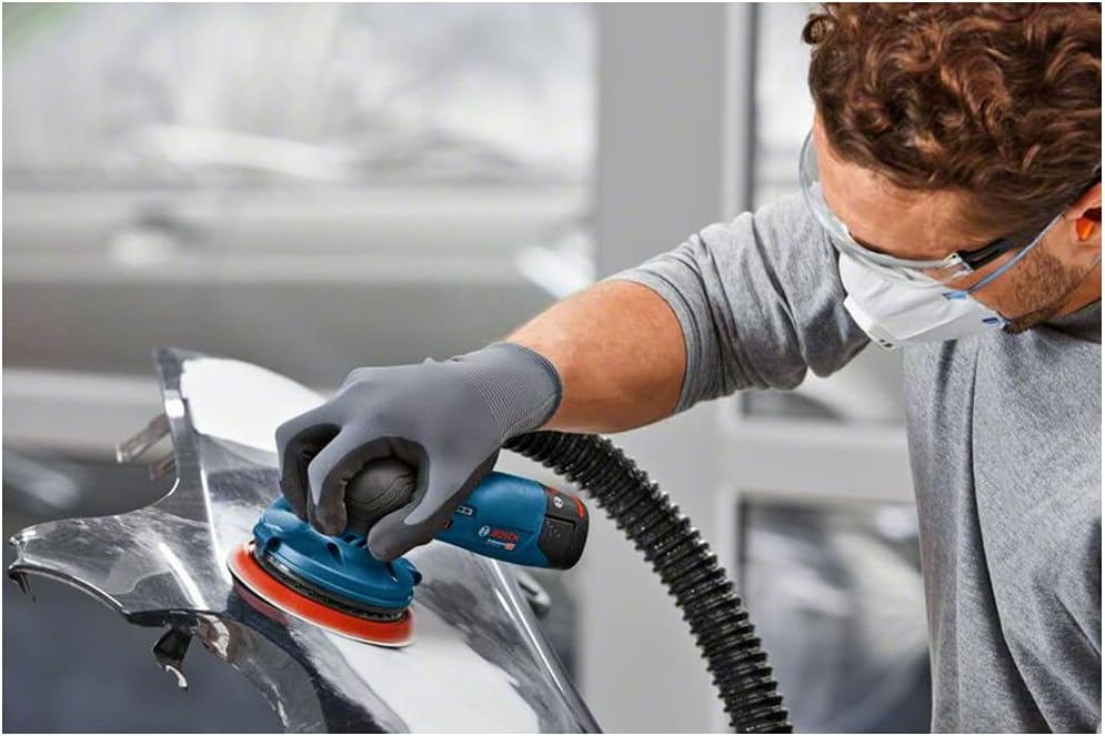 Bosch Professional 12V System Akku Exzenterschleifer GEX 12V-125 (inkl. Schleifteller (125 mm), 1x S