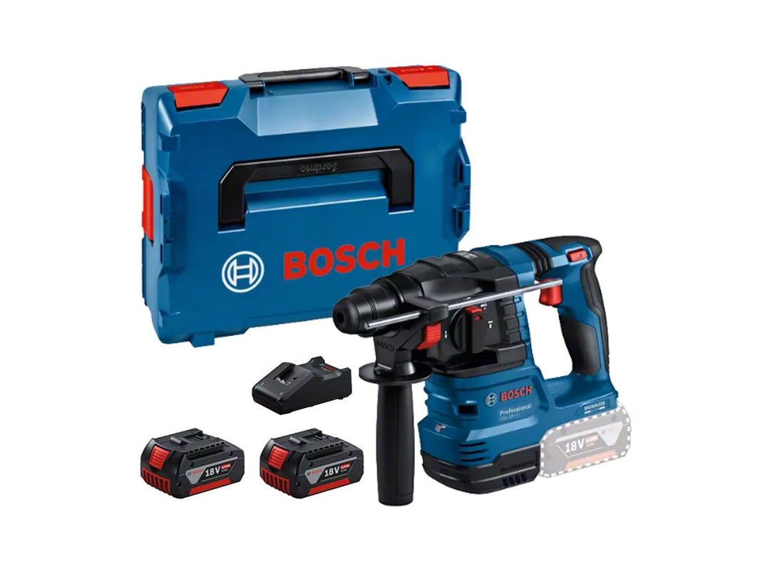 Bosch Professional 18V System Akku Bohrhammer GBH 18V-22 (mit SDS plus, ideal zum Bohren von 6- bis