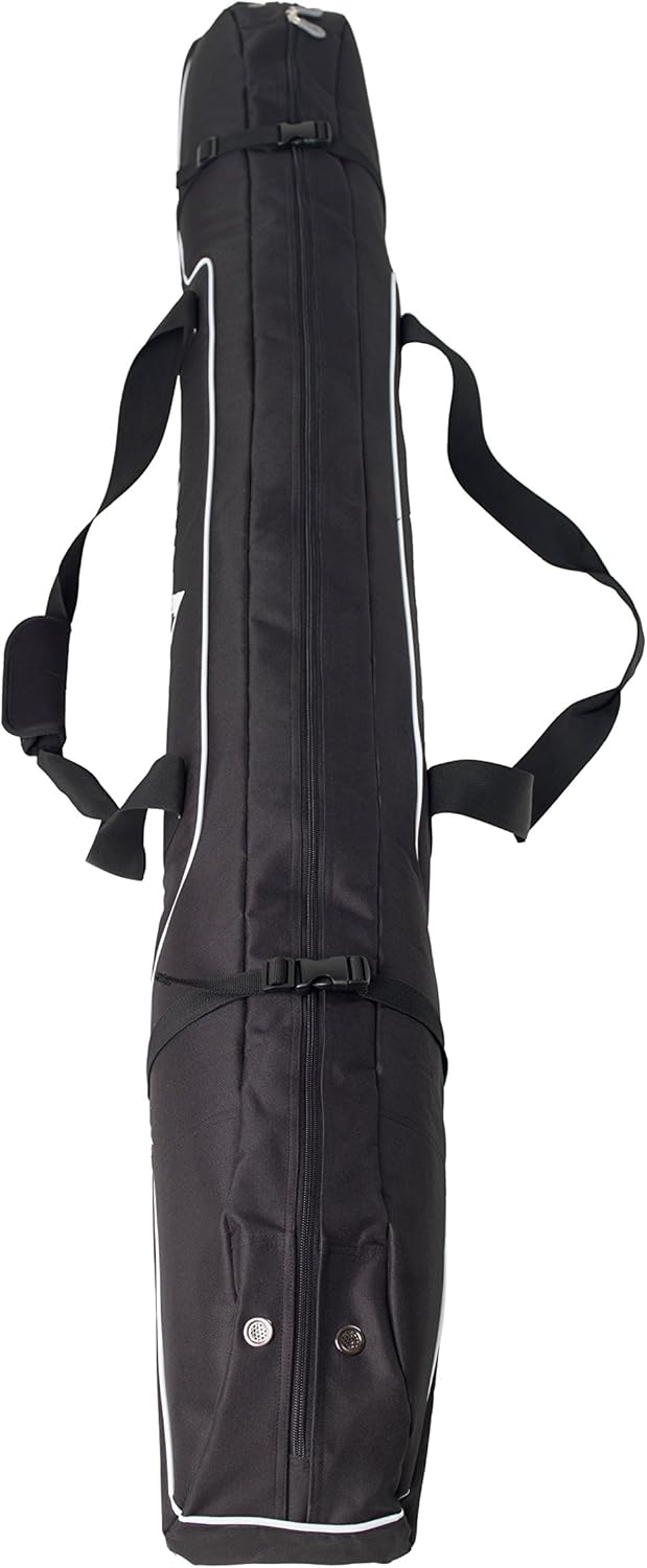 Athletico Diamond Trail gepolsterte Skitasche – Einzelne Ski Reisetasche zum Transport von Ski Schwa