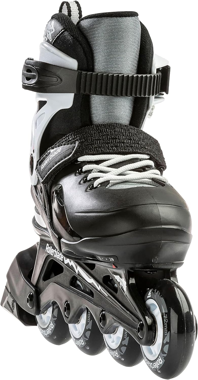 Rollerblade Jungen Fury Inlineskate, Black/White, 185