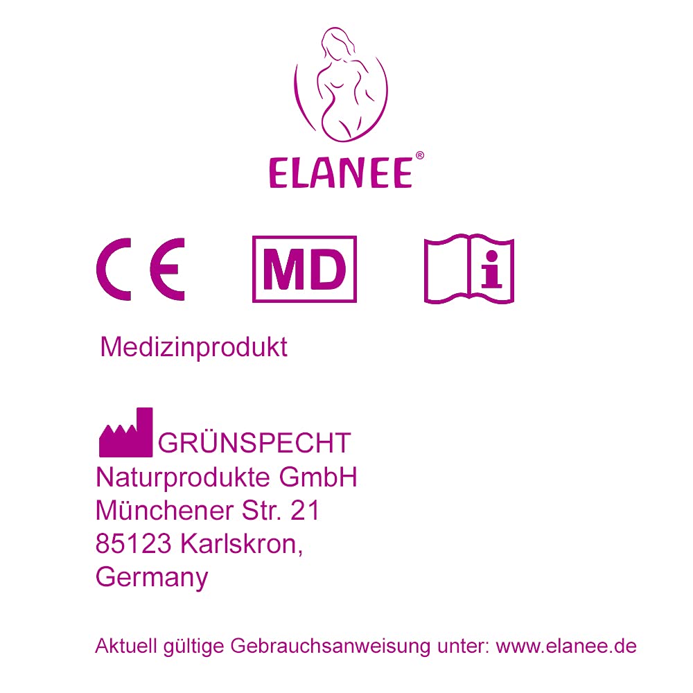 Elanee 752-V1 Stützgürtel, M, weiss, 200 g M M, M M