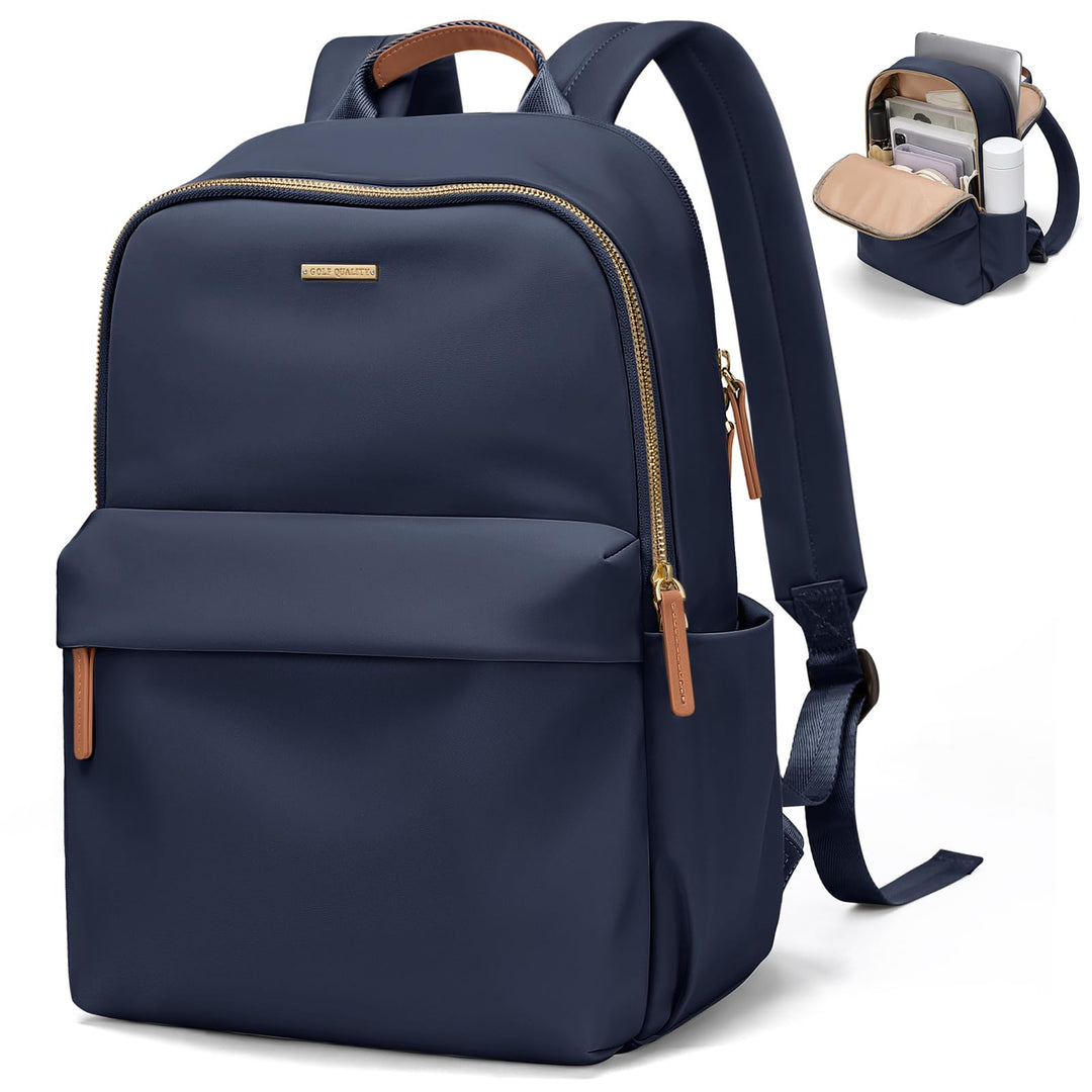 Rucksack Damen, Grosser Laptop Rucksack 14 Zoll Schulrucksack Laptoptasche mit Anti Diebstahl Backpa