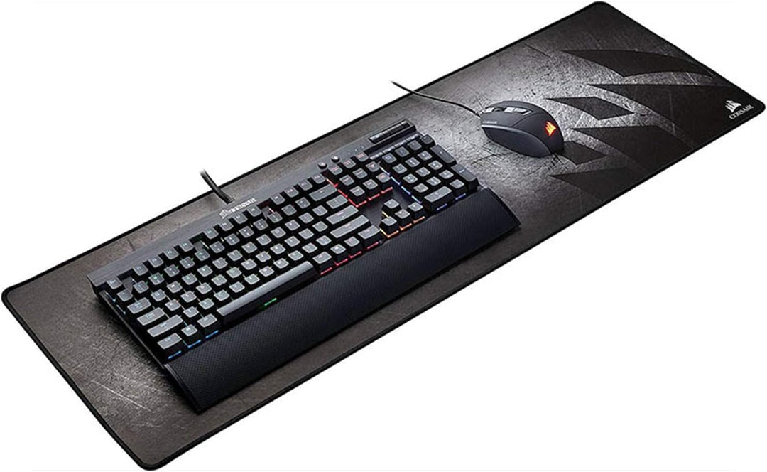 Corsair MM300 Nicht Fransender Stoffoberfläche Grösse XL Gaming-Mauspad (Rundum Verstärkte Kanten, S