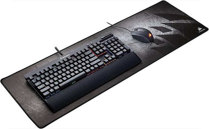 Corsair MM300 Nicht Fransender Stoffoberfläche Grösse XL Gaming-Mauspad (Rundum Verstärkte Kanten, S