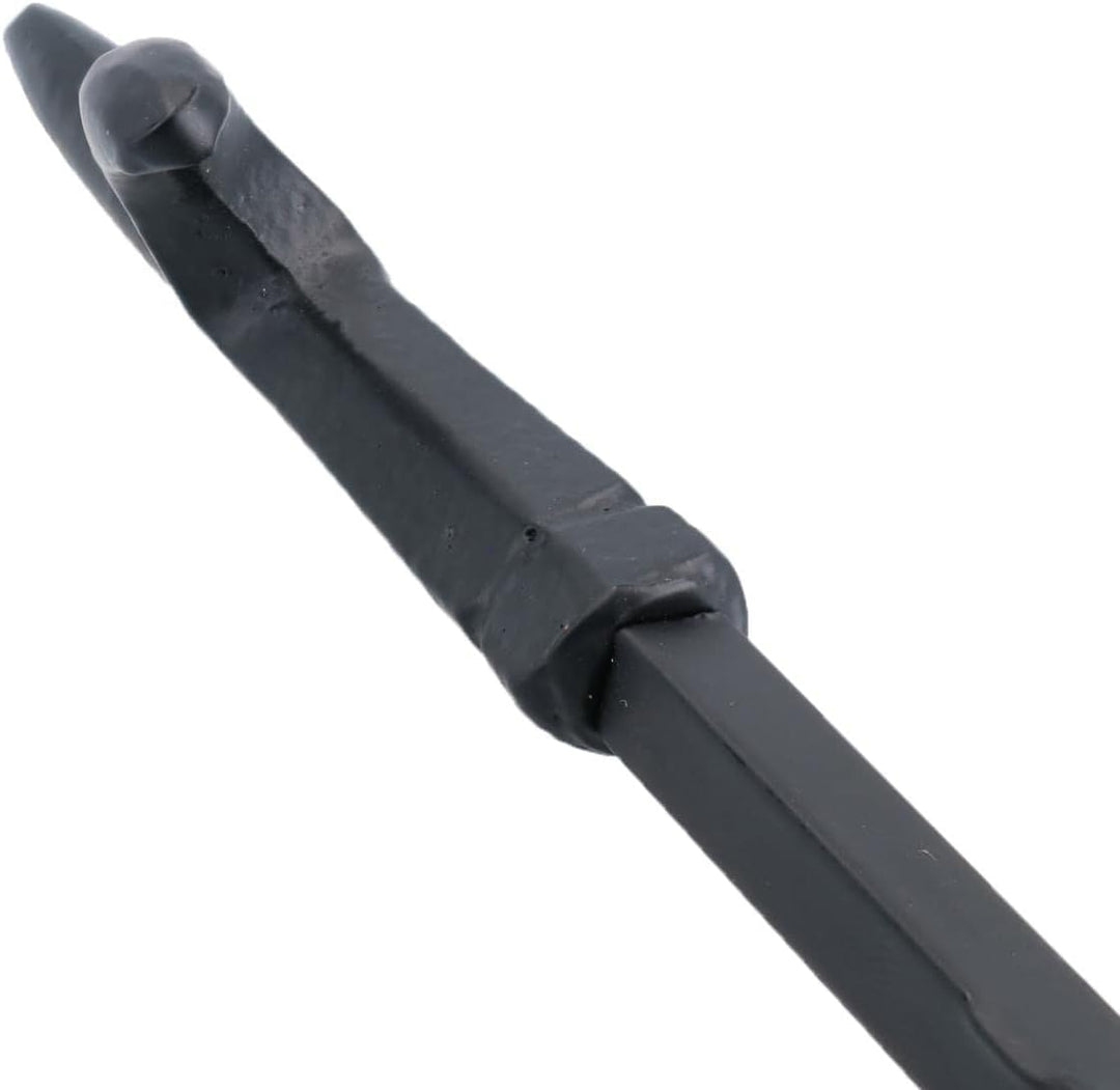 AB Tools 44,5 cm langer Haken mit Schlaufe oben, verdrehter Schürhaken, Feuer, Kohle, Holzbrenner, S