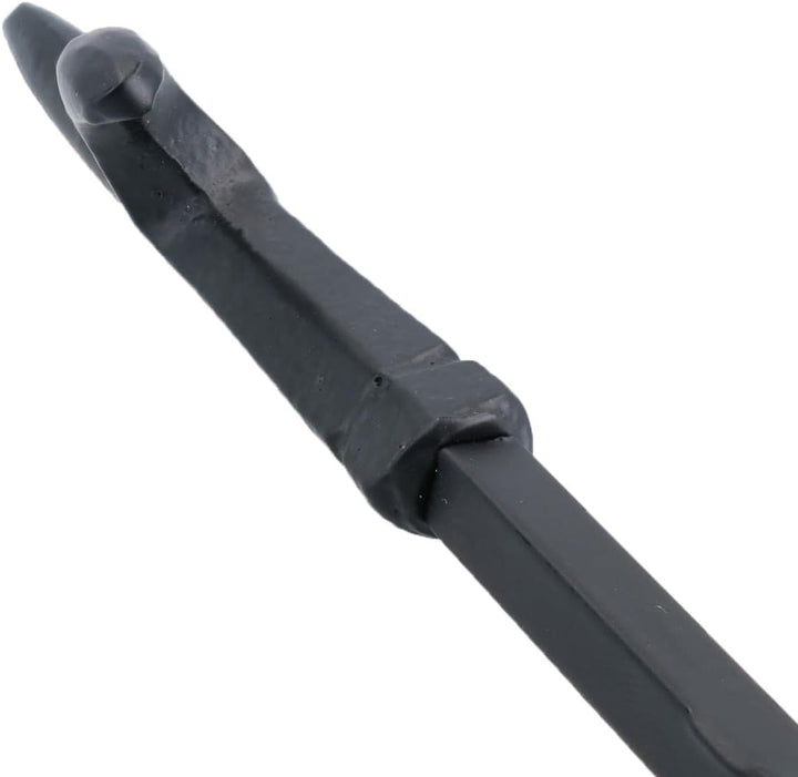 AB Tools 44,5 cm langer Haken mit Schlaufe oben, verdrehter Schürhaken, Feuer, Kohle, Holzbrenner, S