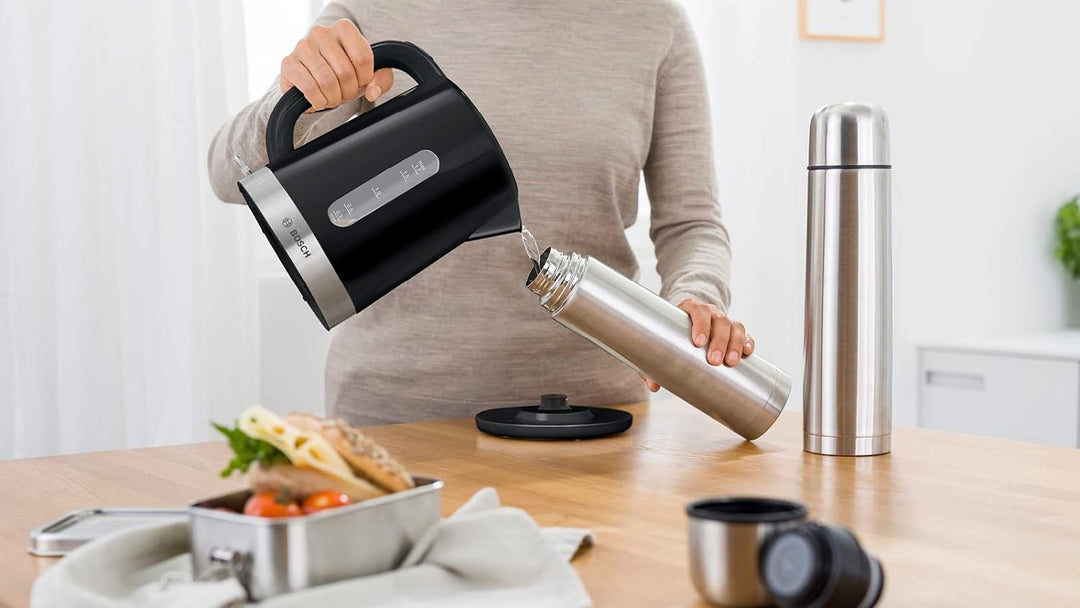 Bosch Haushaltsgeräte, Wasserkocher, 1,7 l, schwarz
