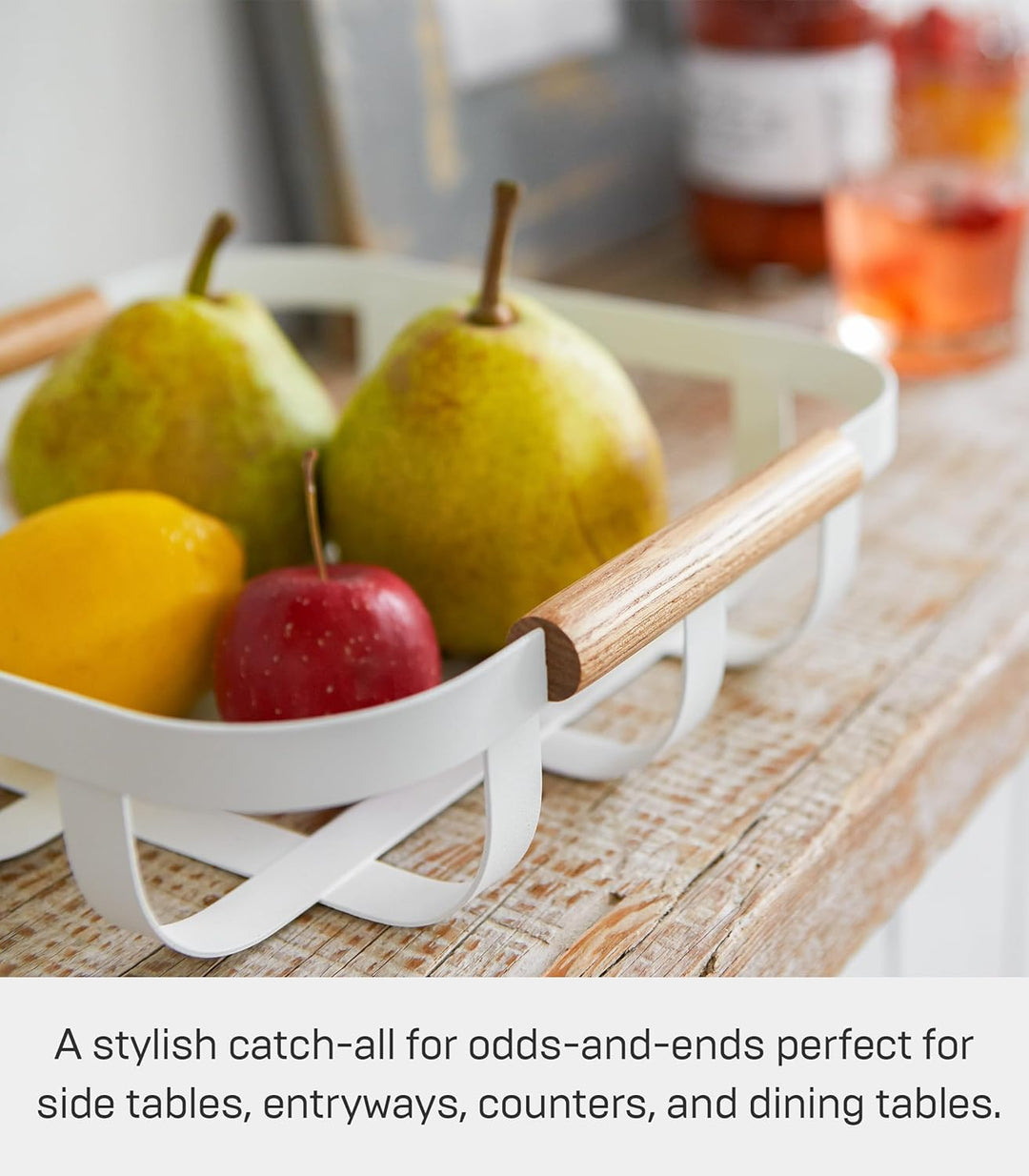 Kitchen basket S - Tosca - white