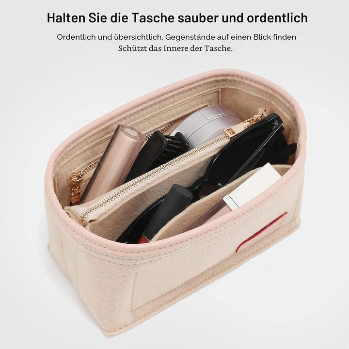 KESOIL LV Speedy 20 LV Alma BB Filz-Organizer-Einsatz, Geldbörsen-Organizer-Einsatz für Handtaschen