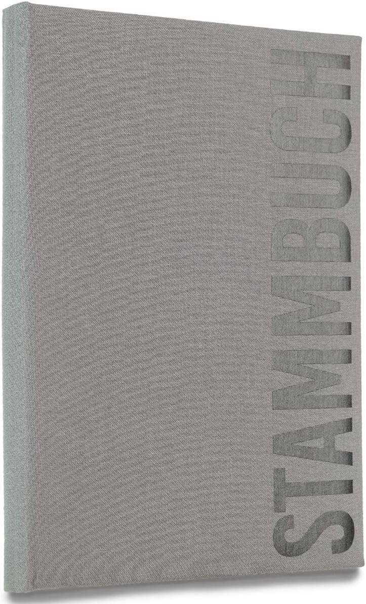 Hochzeitideal – Stammbuch der Familie Serie Alto - 21,0 cm x 15,0 cm - Buchbinderleinen Stammbuch Ho