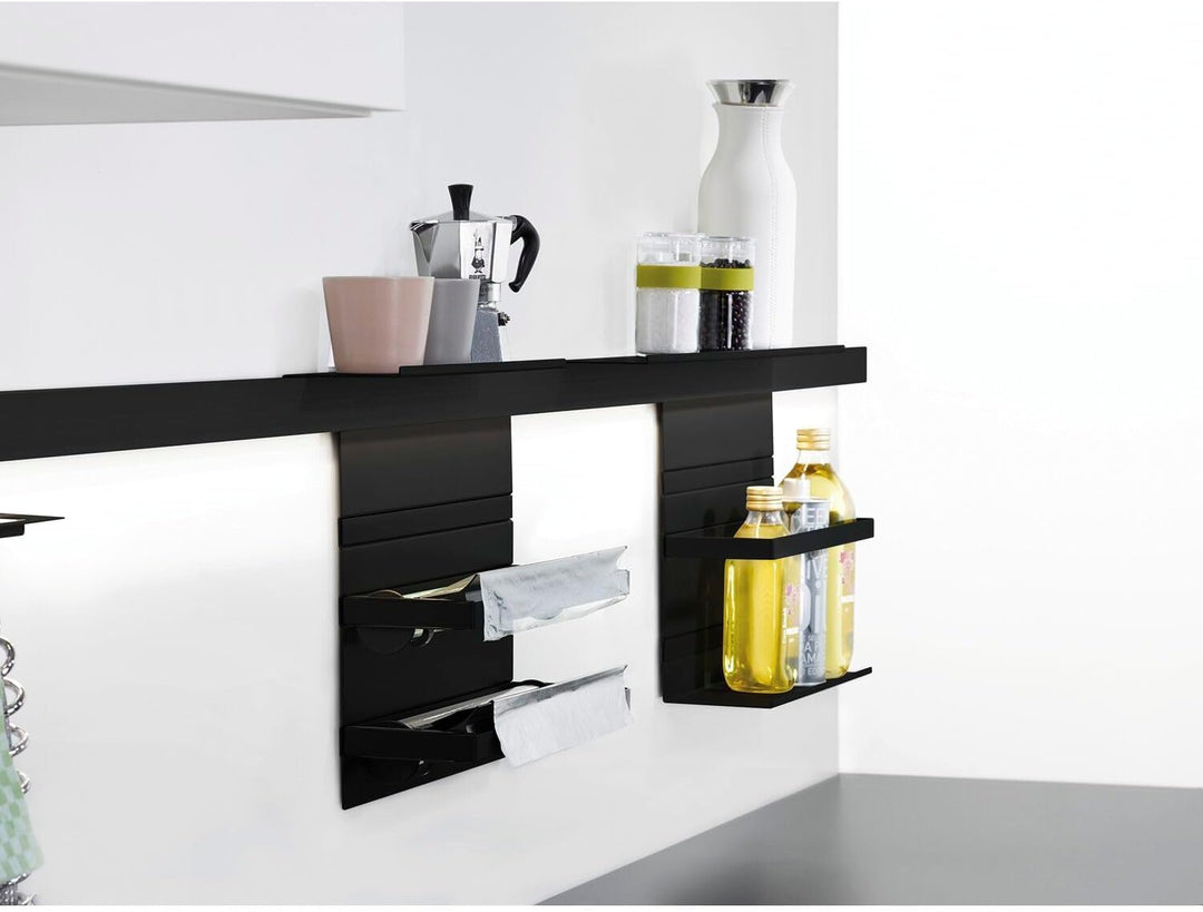 Linero MosaiQ Tuchleiste Stahl Schwarz