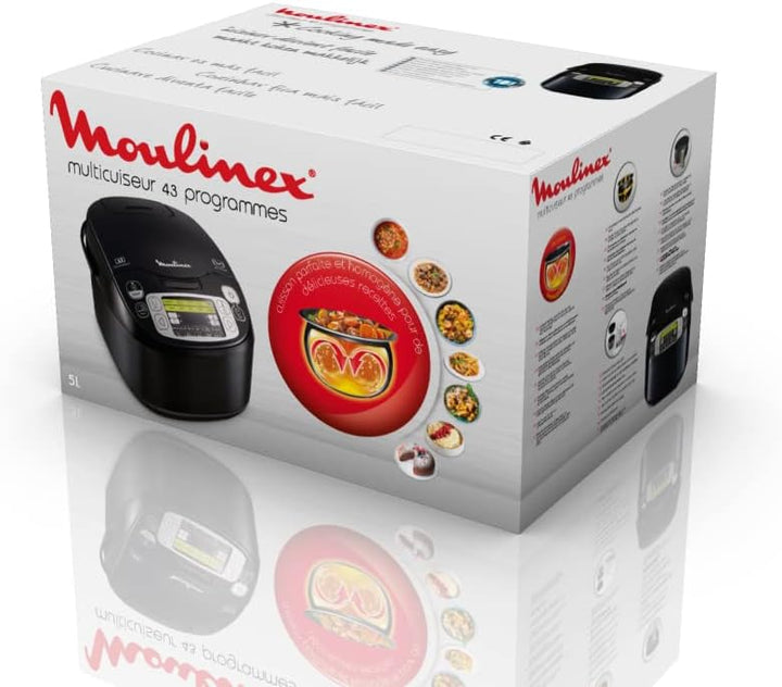 Moulinex MK815800 43 in 1 Schongarer, 750 W, Schwarz